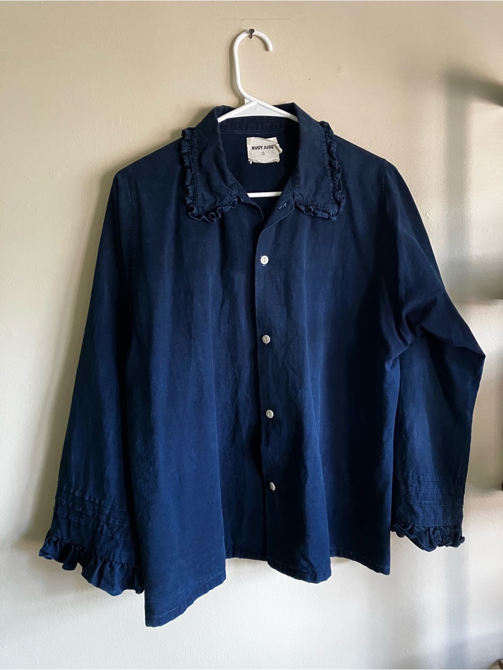 Rudy Jude Adult Pillowcase Top - indigo